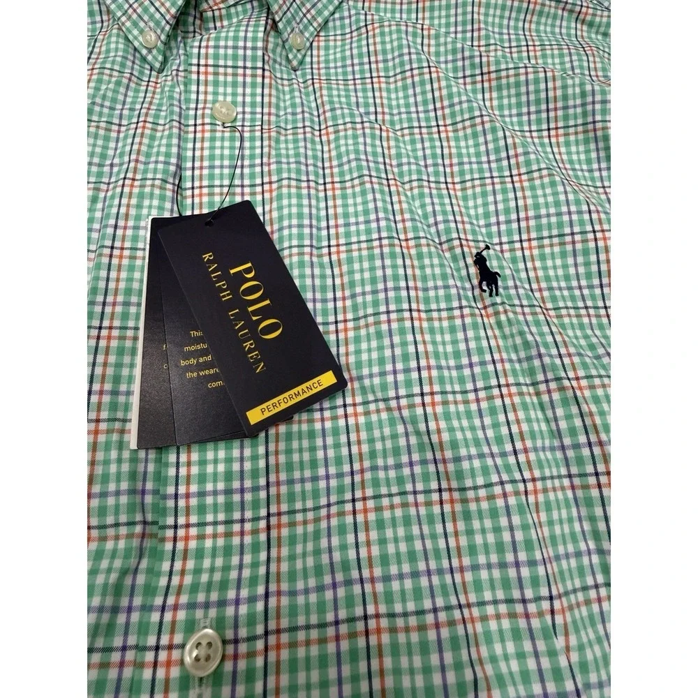 Polo Ralph Lauren Performance Mens shirt classic fit embroidered logo XL NWT